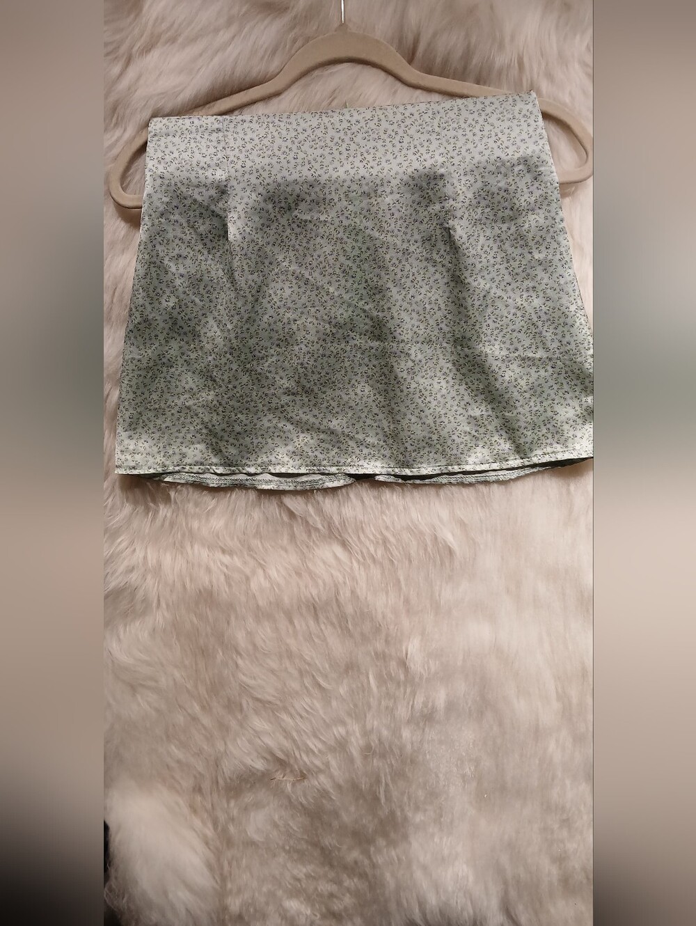 Princess Polly Mint Green Floral Mini Skirt
